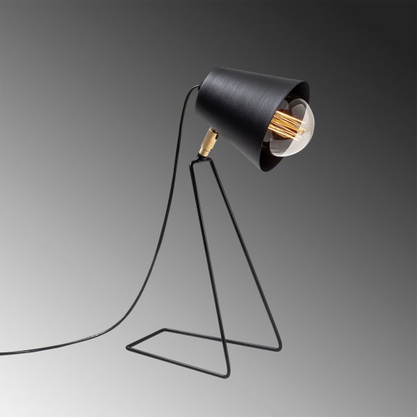 Sivani Tischlampe - Schwarz