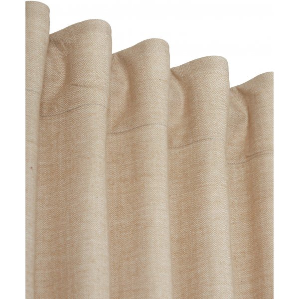 Carin Vorhang 2er-Pack 2 x 140 x 260 cm - Eiskaffee