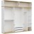 Lyn Kleiderschrank 270 x 52 x 250 cm - Wei