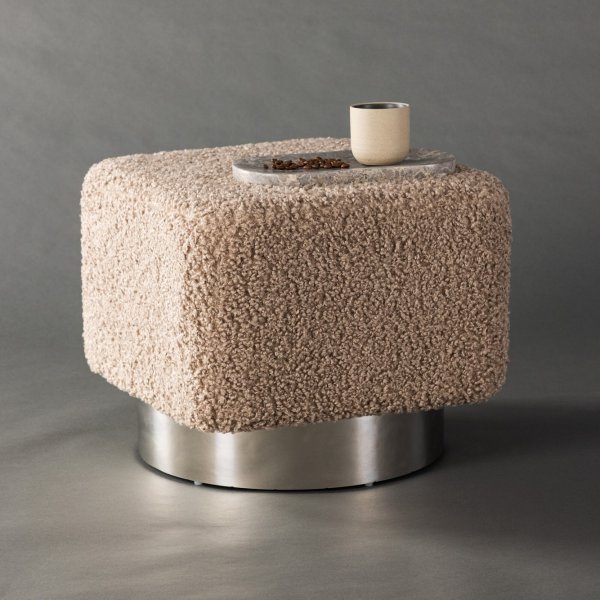 Newton-Hocker - Brauner Teddy/Silber Newton-Hocker - Brauner Teddy/Silber