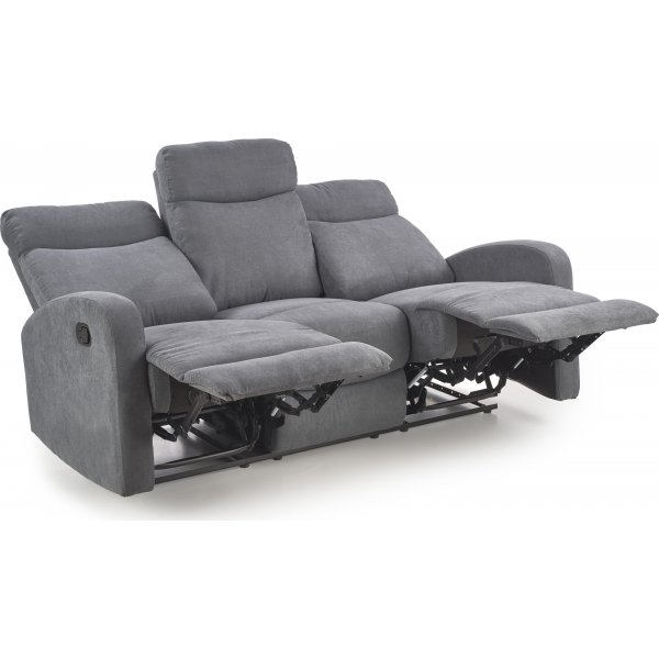 Anslo 3-Sitzer-Liegesofa - Grau