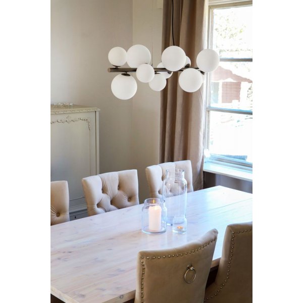 Molekyl Deckenleuchte - Zinn/weiß Molekyl Deckenleuchte - Zinn/weiß