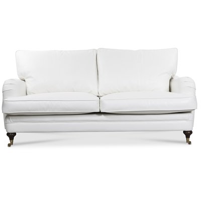 Howard London Premium 4-Sitzer Sofa gerade - Weiß PU