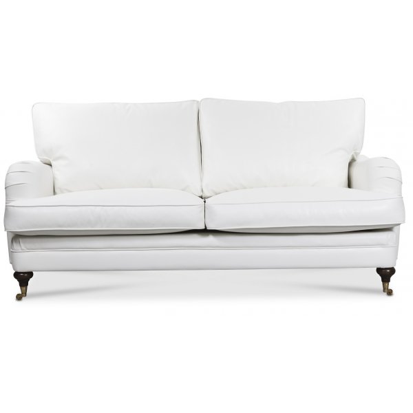 Howard London Premium 4-Sitzer Sofa gerade - Wei PU