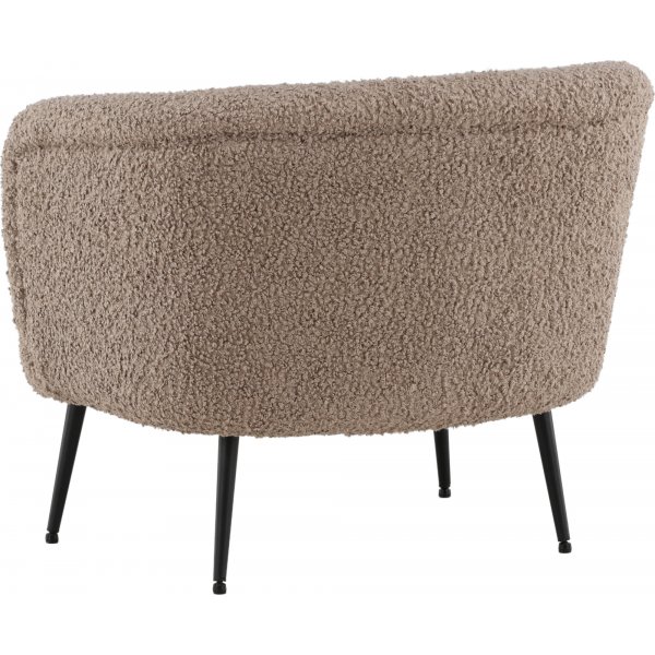 Nordkoster Sessel - Schwarz/Dunkelbeige Nordkoster Sessel - Schwarz/Dunkelbeige