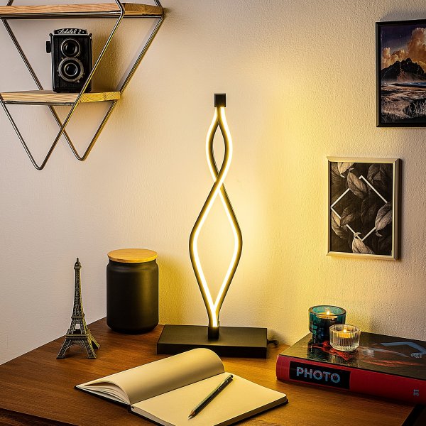 Zozo Tischlampe - Schwarz