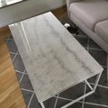 Kundenbild Accent rechteckiger Couchtisch aus Marmor 110 cm - weißer Marmor