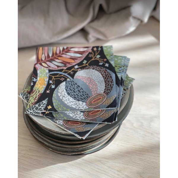 A&E Papierservietten 25er-Pack - Blau A&E Papierservietten 25er-Pack - Blau