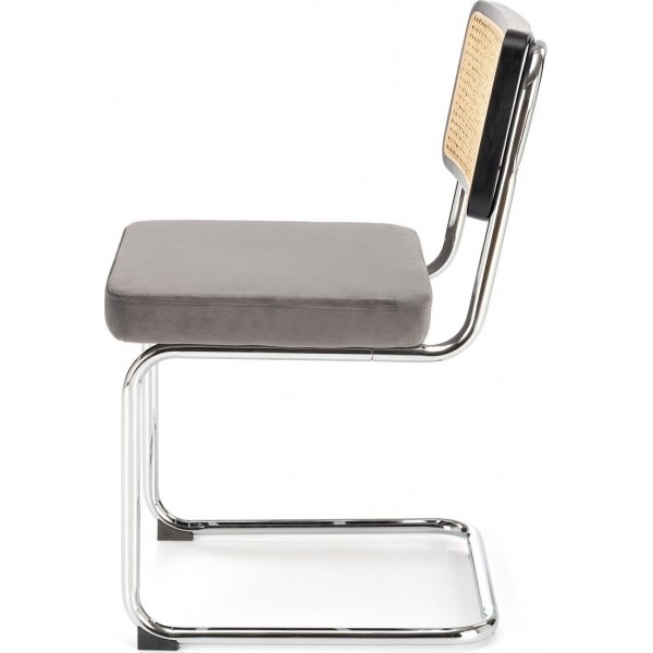 Cadeira Esszimmerstuhl 504 - Schwarz/Grau