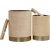 Komfort-Pouf-Set - Beige