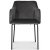 York Sessel aus grauem Samt + Mbelpflegeset fr Textilien