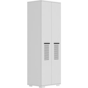 Asimo Kleiderschrank 60 x 44,6 x 183 cm - Wei