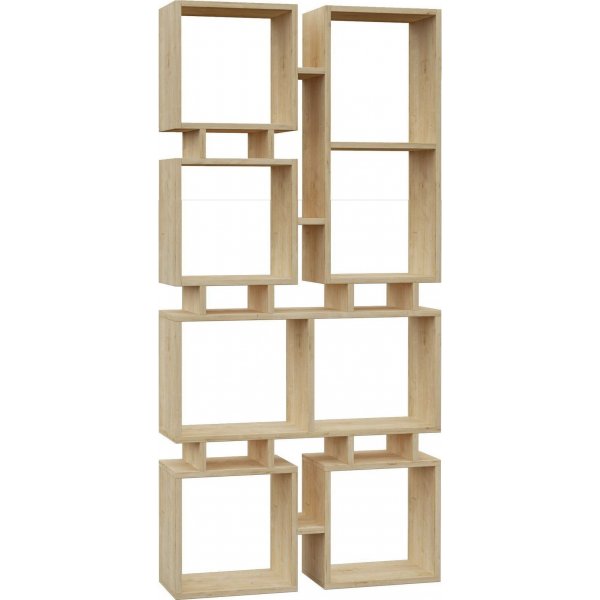 Rail-B�cherregal - Eiche