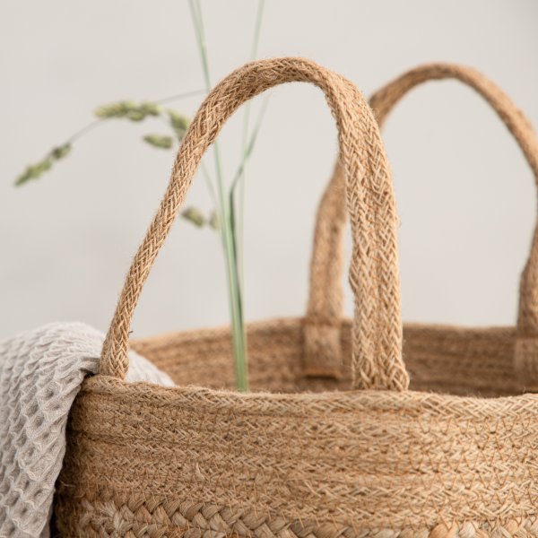 Mumbai-Korb Ø32 cm - Jute Mumbai-Korb Ø32 cm - Jute