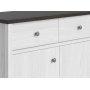 Salvador Sideboard - wei/schwarz