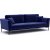 Jade 3-Sitzer-Sofa - Blau