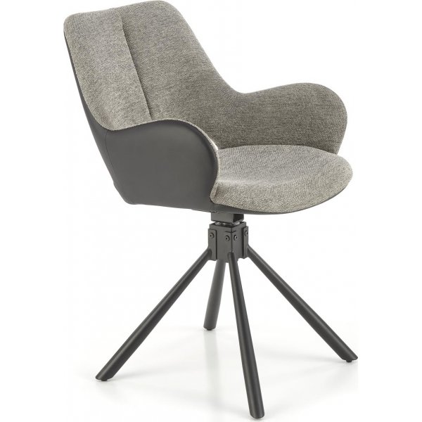 Cadeira Esszimmerstuhl 494 - Grau/Schwarz Cadeira Esszimmerstuhl 494 - Grau/Schwarz