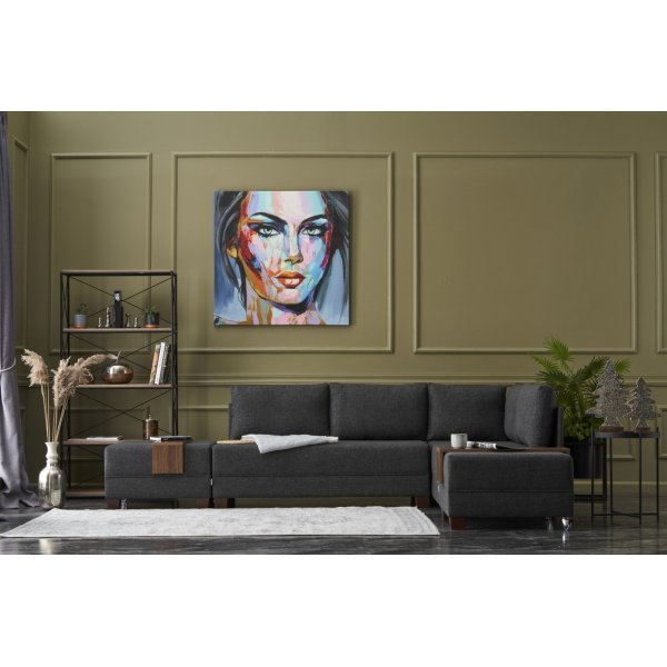 Fly Ecksofa rechts - Anthrazit Fly Ecksofa rechts - Anthrazit