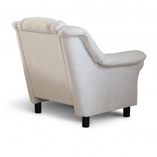 Rom-Sessel aus beigem Stoff