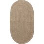 Oliver Teppich oval 50 x 90 cm - Jute