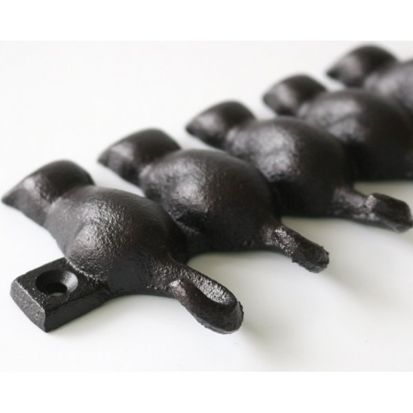 Katzenhakenleiste - Schwarz