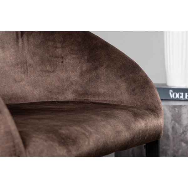 Abend-Esszimmerstuhl - Braun