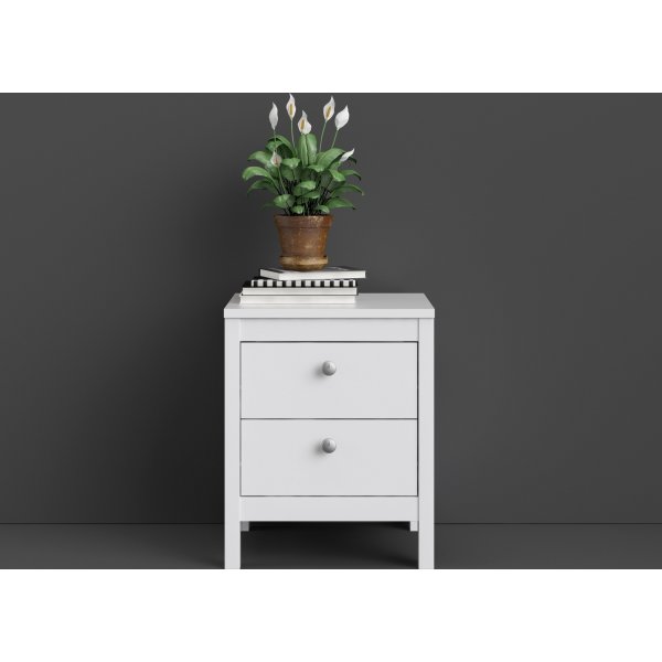 Nachttisch Madrid - Wei