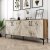 Kyiv Sideboard 180 cm - Nussbaum/weier Marmor