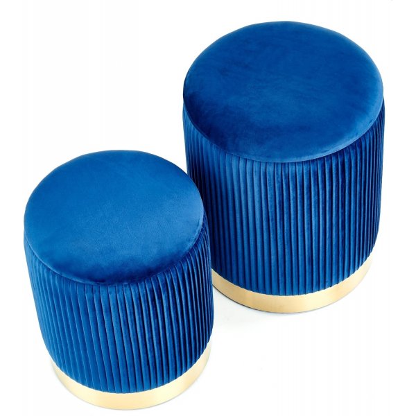 Meddick Hocker - Blau Meddick Hocker - Blau