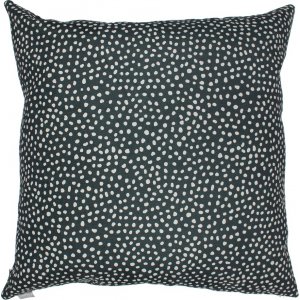 Dotty Kissenbezug 60 x 60 cm - Schwarz