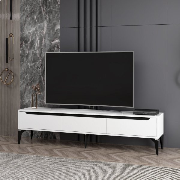 Zoya TV-Stnder - Schwarz