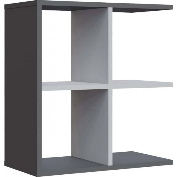 Hamlet Beistelltisch 59,6 x 29,6 cm - Anthrazit/Weiß Hamlet Beistelltisch 59,6 x 29,6 cm - Anthrazit/Weiß