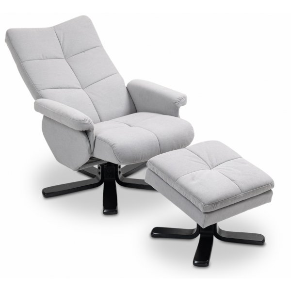 Verstellbarer Sessel mit Fuhocker