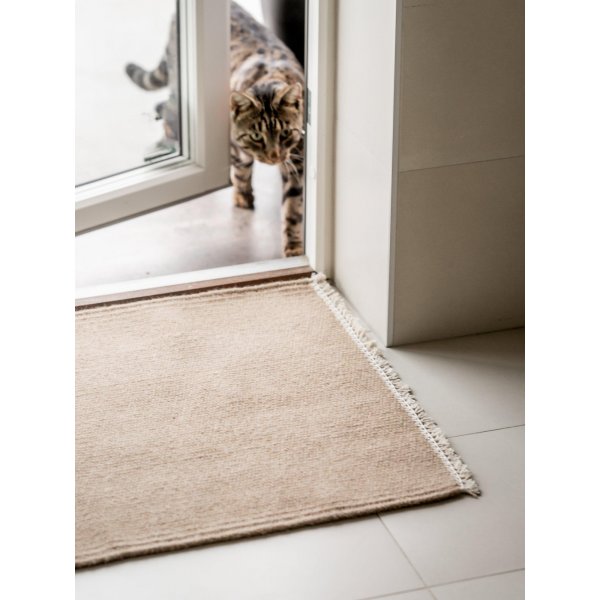 John Wollteppich - Beige John Wollteppich - Beige