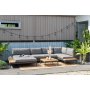 Lifestyle Garden Topaz Sofa-Set - Grau/Teak