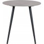 Lazio Beistelltisch 45 cm - Grau/Schwarz