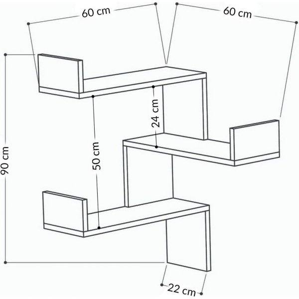 Luxa Wandregal - Wei