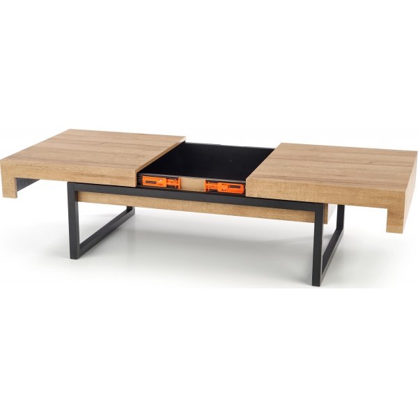 Ready Couchtisch 110 x 60 cm - Eiche/schwarz