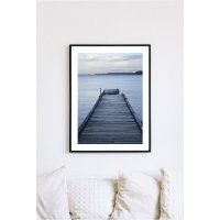 Posterworld - Motiv Blauer Pier - 70x100 cm Posterworld - Motiv Blauer Pier - 70x100 cm