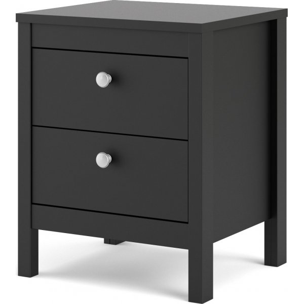 Nachttisch Madrid - Schwarz