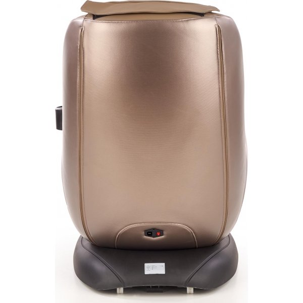 Mercura Liegesessel mit Massage aus beigem Öko-Leder Mercura Liegesessel mit Massage aus beigem Öko-Leder