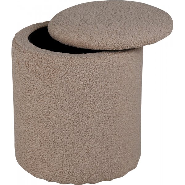 Lotten Pouf - Beige Teddy Lotten Pouf - Beige Teddy